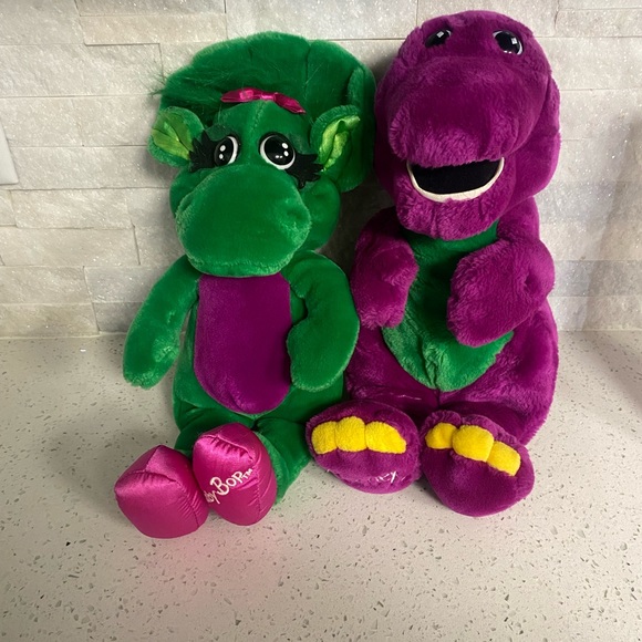 Vintage 90’s Barney and Baby Bop. - Picture 2 of 3